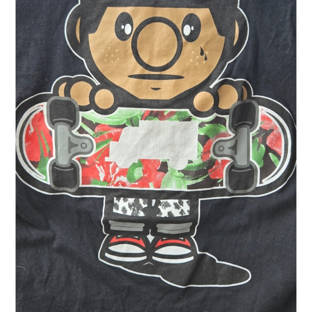 Graphic Black Short Sleeve Tee